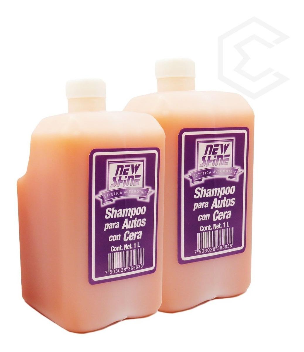 5 Shampoo Para Auto Con Cera Excelente Brillo 1 Litro