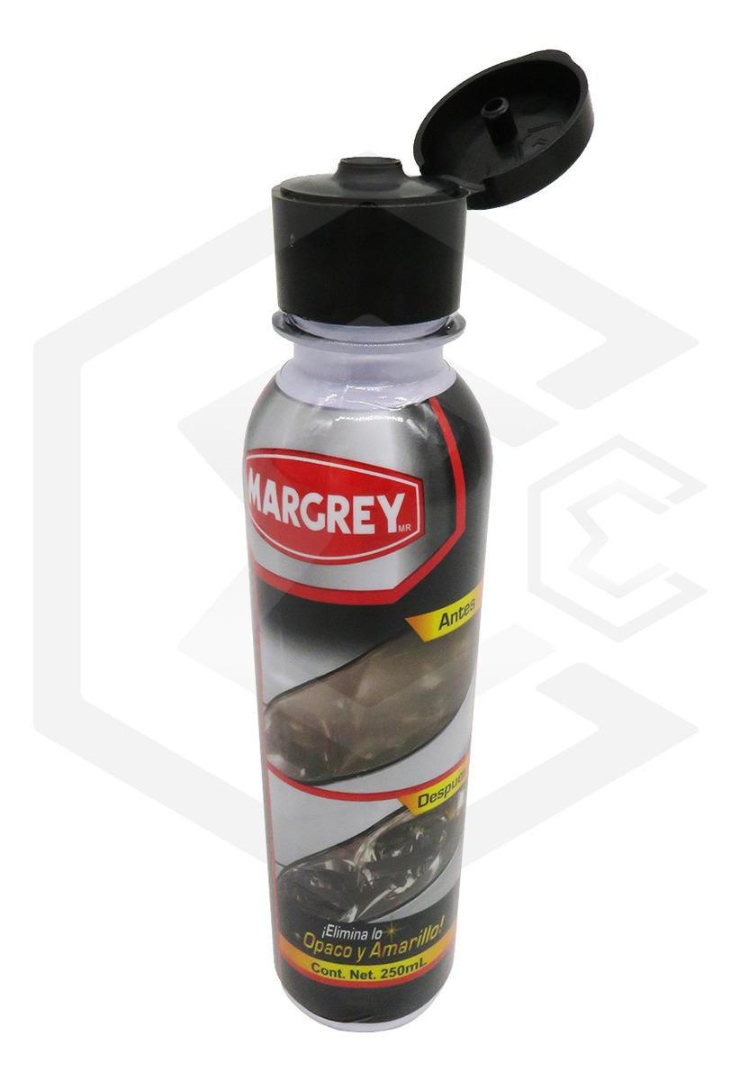 5 Restaurador Para Faros Excelente Acabado 250 Ml Margrey