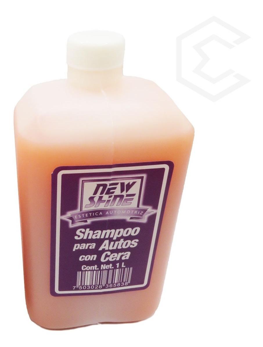 5 Shampoo Para Auto Con Cera Excelente Brillo 1 Litro