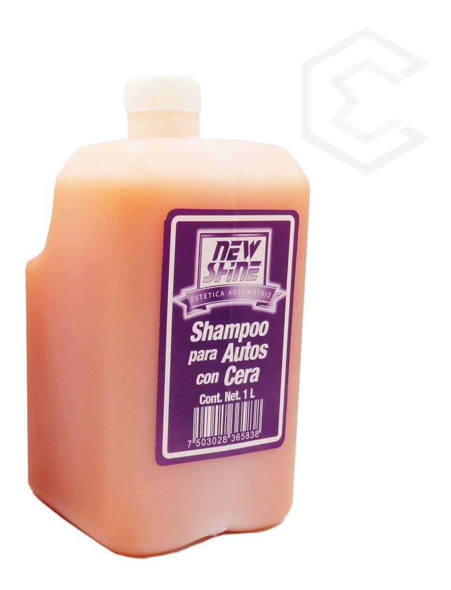 5 Shampoo Para Auto Con Cera Excelente Brillo 1 Litro