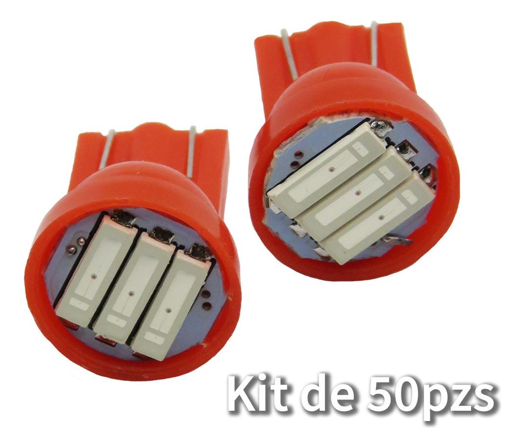 Kit 50 Focos De Pellizco 3 Leds Grande Super Potente