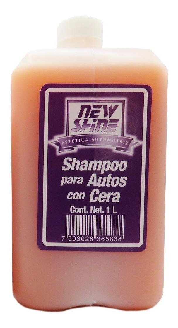 5 Shampoo Para Auto Con Cera Excelente Brillo 1 Litro