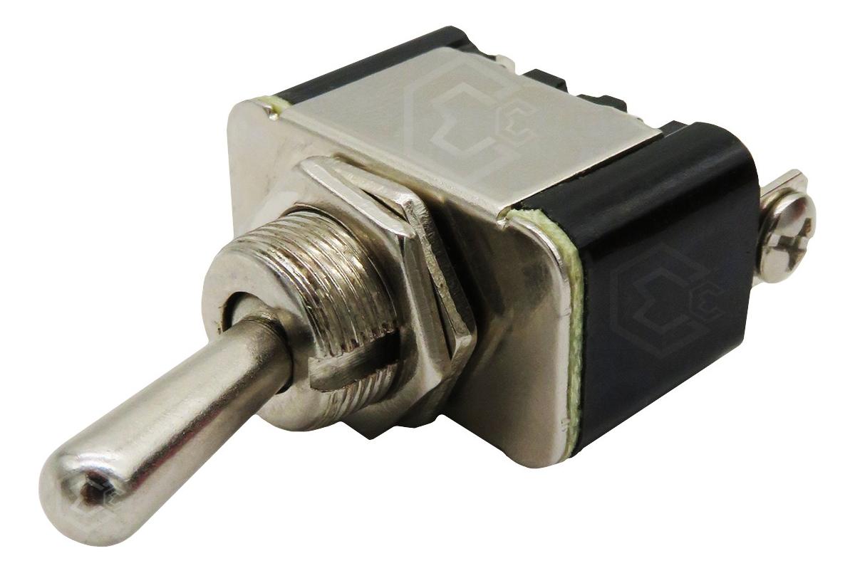 Switch De Palanca 1 Paso On/off Metalico Reforzado Uso Rudo