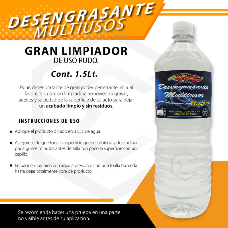 Desengrasante Gran Poder Limpiador Multiusos Para Uso Rudo