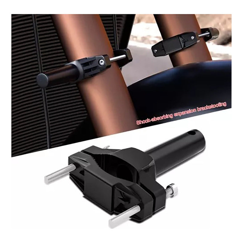 Par De Soportes Para Faros De Moto Universales De Lujo Poste