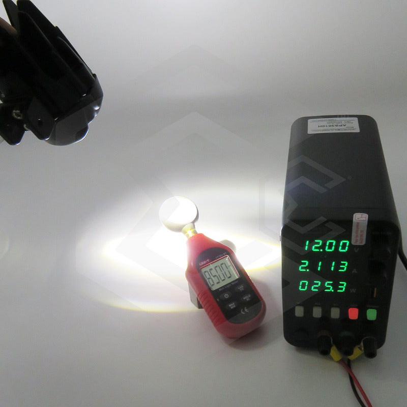 Faros Ovalado Bicolor 3 Funciones 12 Led 5500lm 25w 12-24v