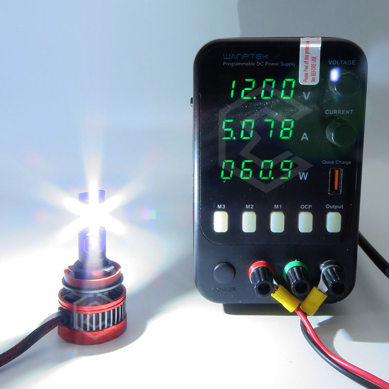 Kit 2 Focos Led H11 Csp Canbus Ventilador Alta Baja 16000lm H11