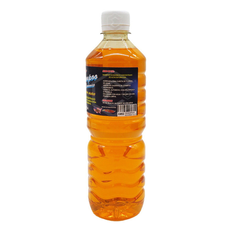 2 Shampoo Espumoso Auto Concentrado Acabado Brillante 500ml
