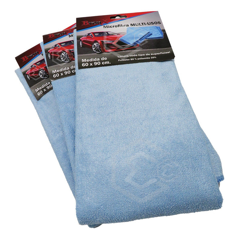 Paño Toalla Microfibra Multiusos Ultra Absorbente 60x90cm