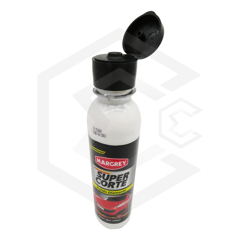Pulimento Quita Rayones Auto - Super Corte Margrey 250ml Blanco