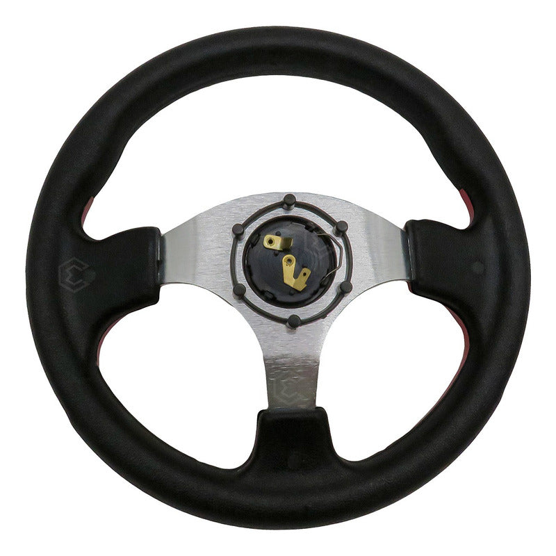 Volante Deportivo Universal De Metal Con 8 Pernos 320mm