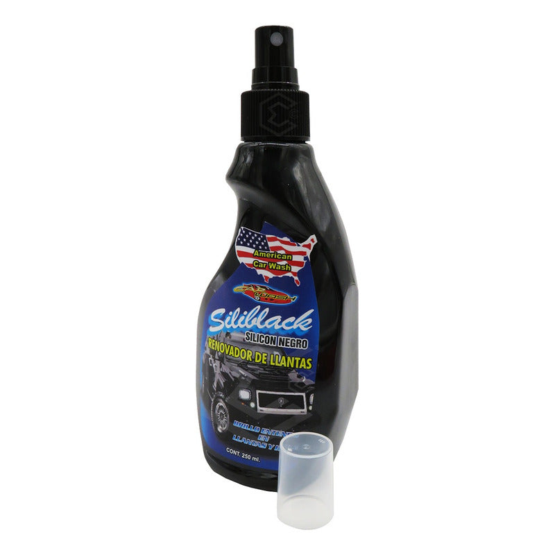 Renueva Y Protege Llantas Hules Plásticos Molduras 250ml Negro