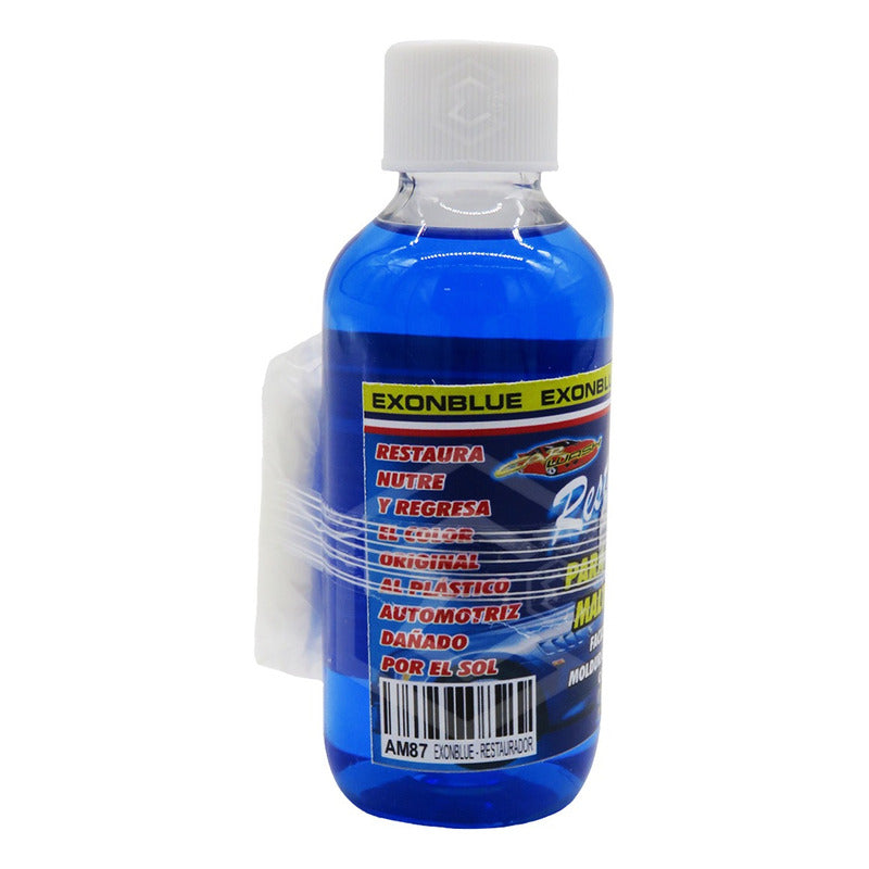 Restaurador Plásticos Maltratados Abrillanta Nutre 120ml Azul
