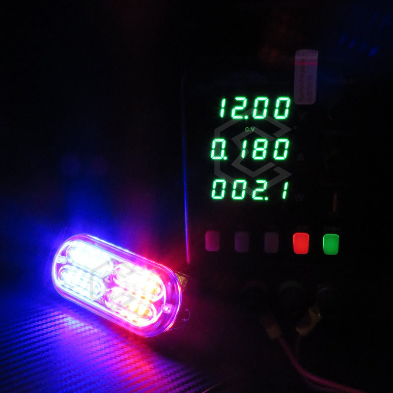 Faro Universal 20 Hiperled 3528 Estrobo 15 Funciones 12-24v