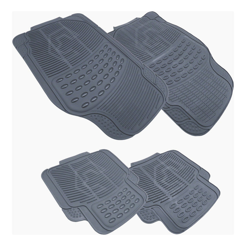 Tapete Automotriz Universal Hule Importado Juego 4 Piezas