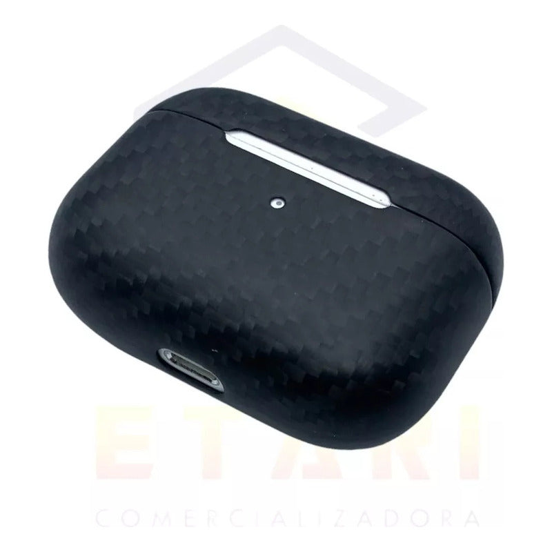 Case Para AirPods Pro De Fibra De Carbono 100% Real
