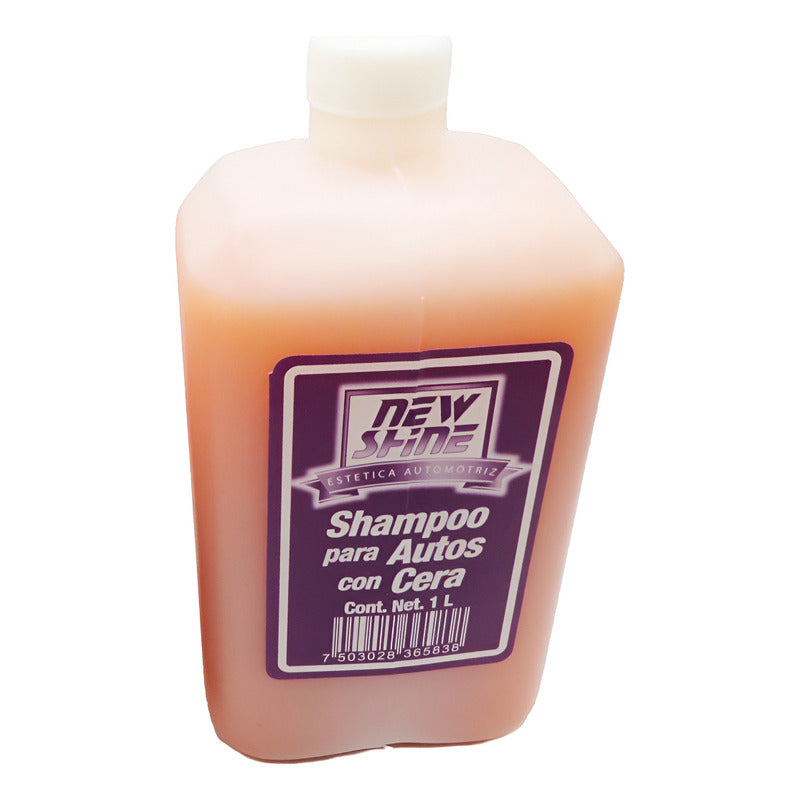 5 Shampoo Para Auto Con Cera Excelente Brillo 1 Litro