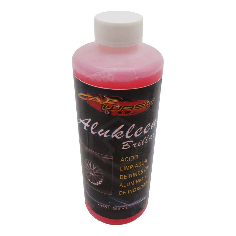 3 Acido Limpiador De Rines Aluminio Y Acero Inoxidable 250ml Rosa