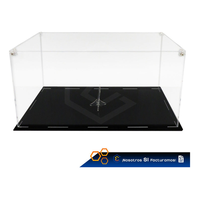 Caja Exhibición Acrilico Para Ducati Panigale V4 Lego 40x20 Blanco