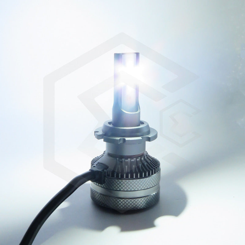 Kit Focos D2c12 Led Csp 9-30w 39.4w Reales Alta Baja 8000lm Iol-lhl-168
