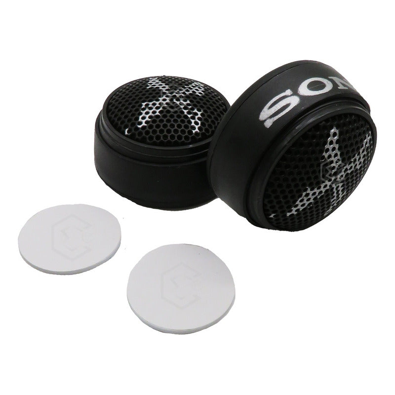 Par De Tweeters Grande Varias Marcas Bocina Negro 7500 Watts