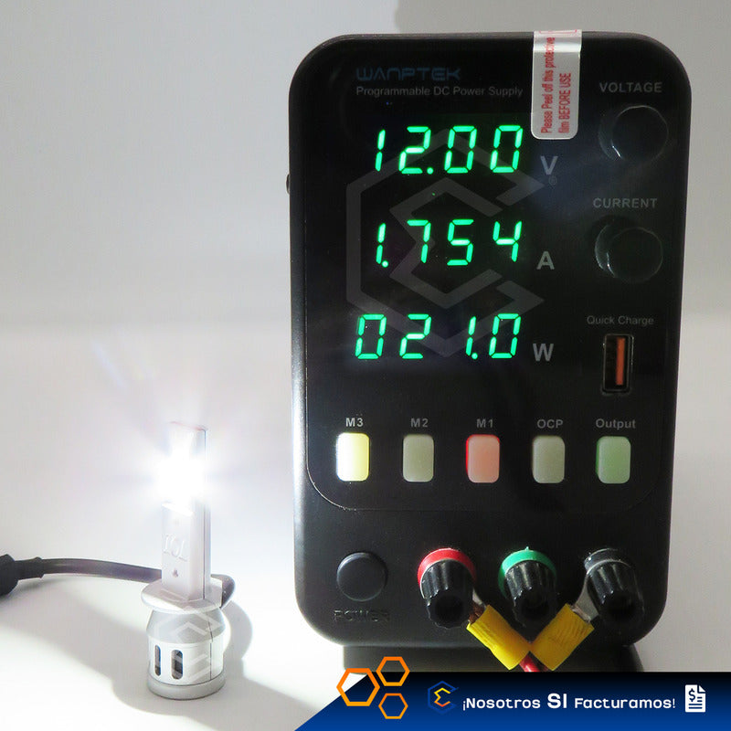 Kit 2 Focos H1 12 Leds Csp Chromite Alta O Baja 21w 8,000lm H1