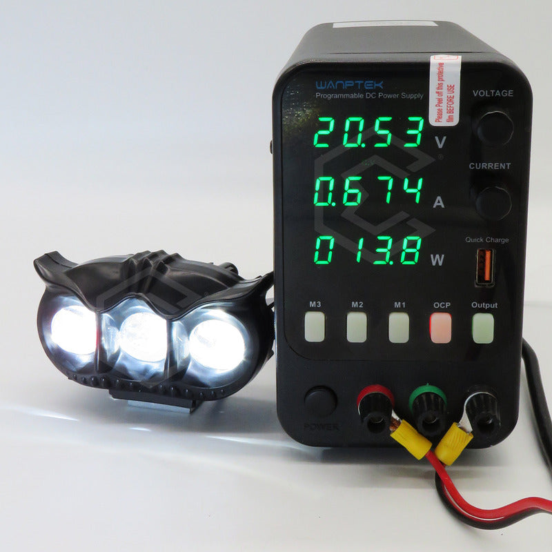 Par Faros 24 Leds 3 Lupas Bicolor Ojo Demonio Estrobo 12-24v