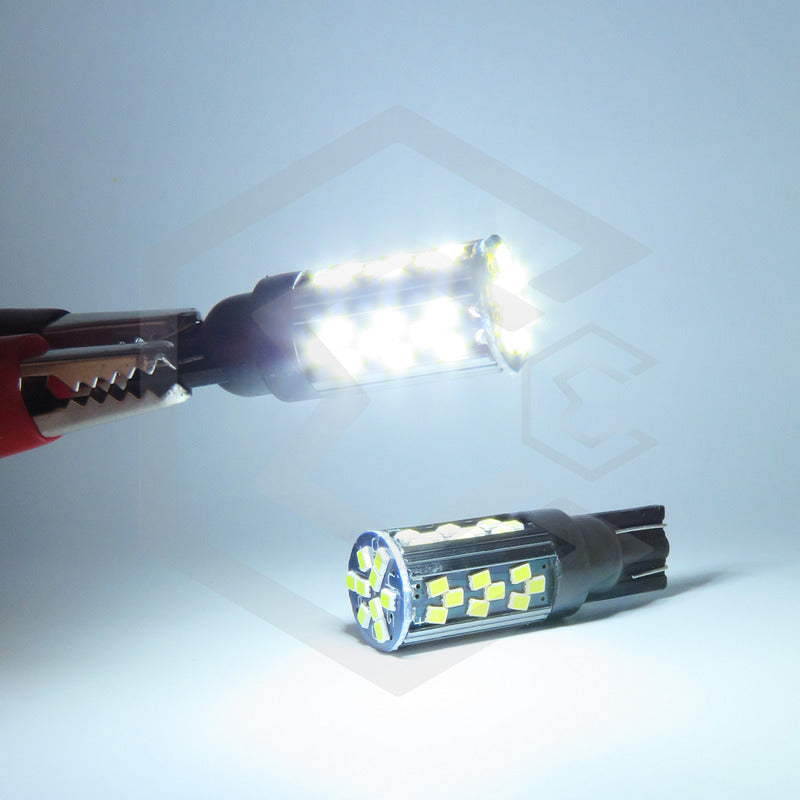 Kit 10 Focos Pellizco T10 Canbus 45 Led Super Potente 12a24v