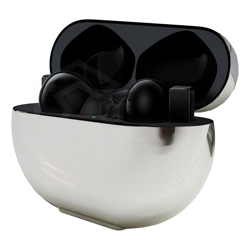 Funda Para AirPods 3 Tercera Generación Cromada Con Cadena Cromo