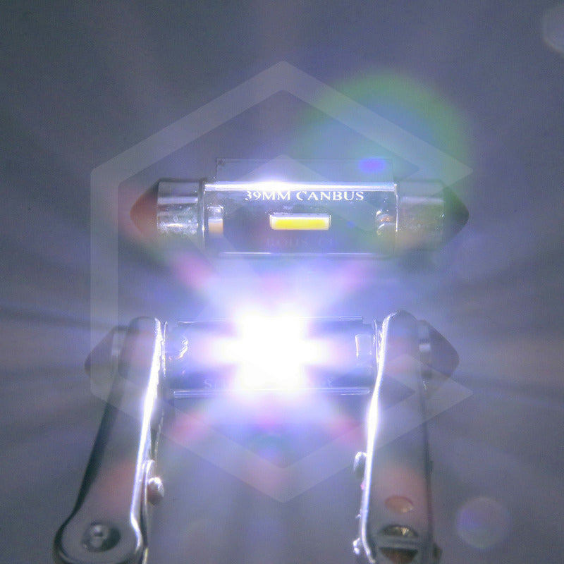 Par De Luz 3 Led Interior Auto Canbus 31mm 41mm 36mm 39mm