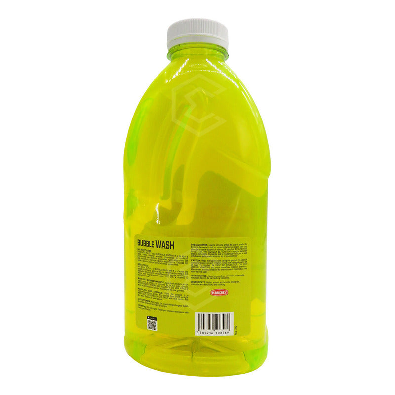 4 Shampoo Concentrado Alto Brillo Espuma Bubble Wash Margrey
