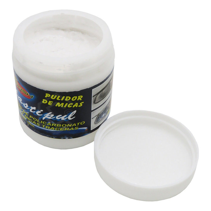 2 Pulidor De Faros Micas Calaveras Plastipul En Crema 150ml