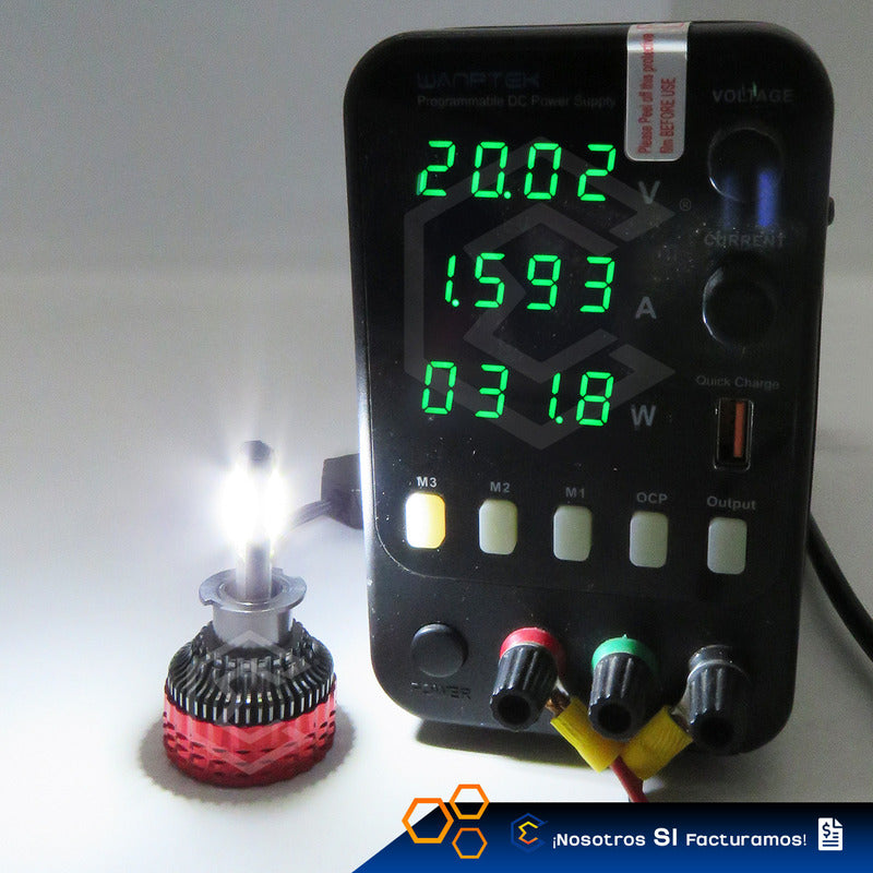 Kit 2 Focos 72 Led H3 Ventilador Alta Baja 15,000lm 12-24v H3