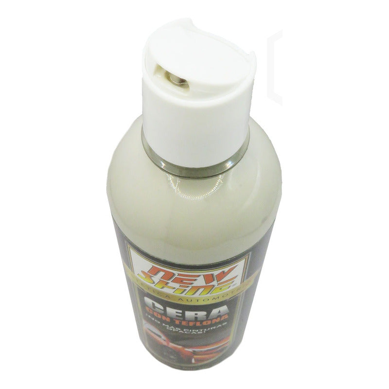 2 Cera Con Teflona No Mas Pinturas Opacas Brillo Duradero