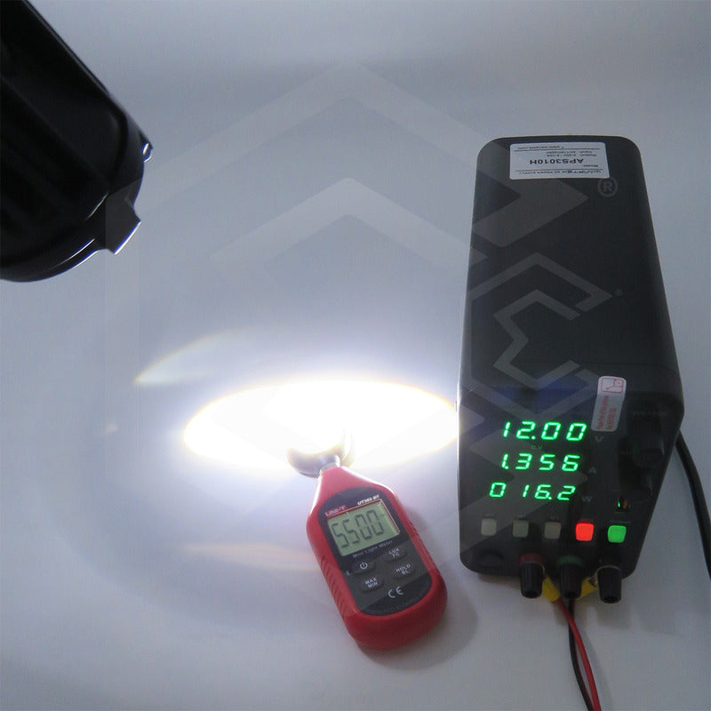 Faros Redondo Empotrable Bicolor 5500lm 6 Hiperled C/lup