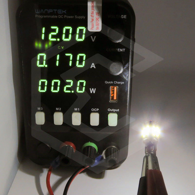 Par De Focos De Pellizco 10 Leds 7014 Canbus 12v Blanca