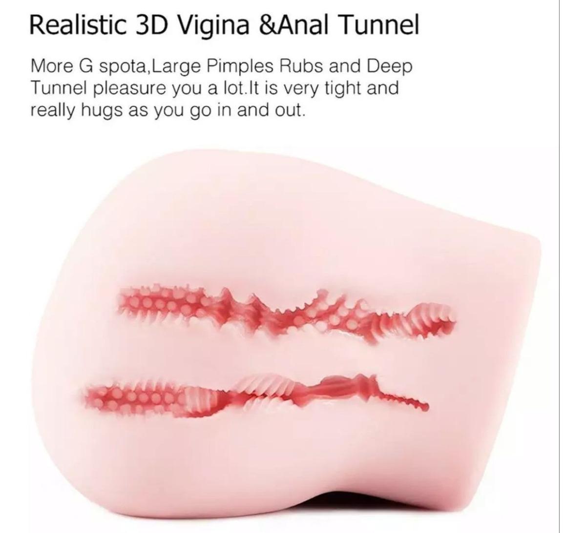 Masturbador Realista Culo Jovencita Ano Vagina 2kg sex Toy