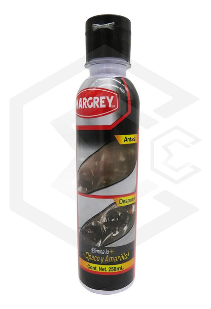 5 Restaurador Para Faros Excelente Acabado 250 Ml Margrey