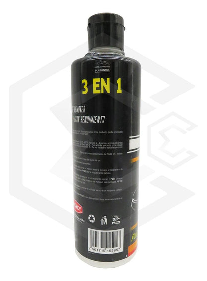 3abrillantador, Cera Y Pulimento 3 En 1 Polish Margrey 500ml