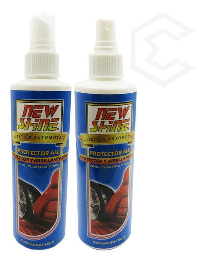Protector All Brillo Renueva Vinil Plastico Piel Sin Aroma