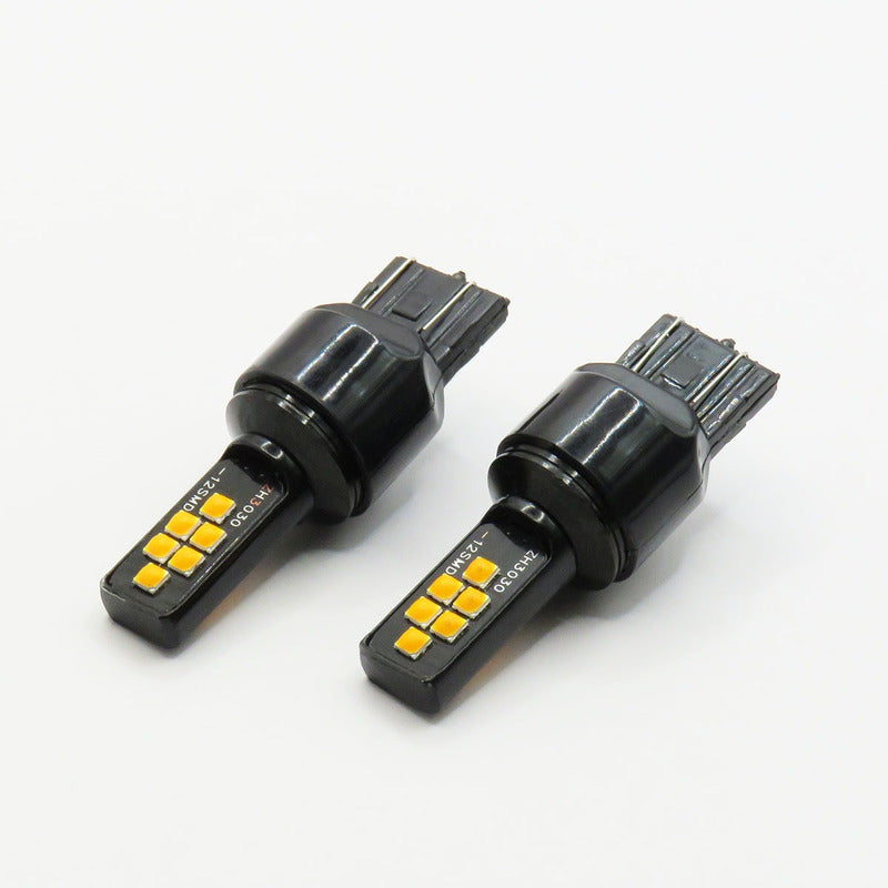 2 Focos 12 Led Canbus Cuarto Stop 12-24v 1156 57 3157  7507
