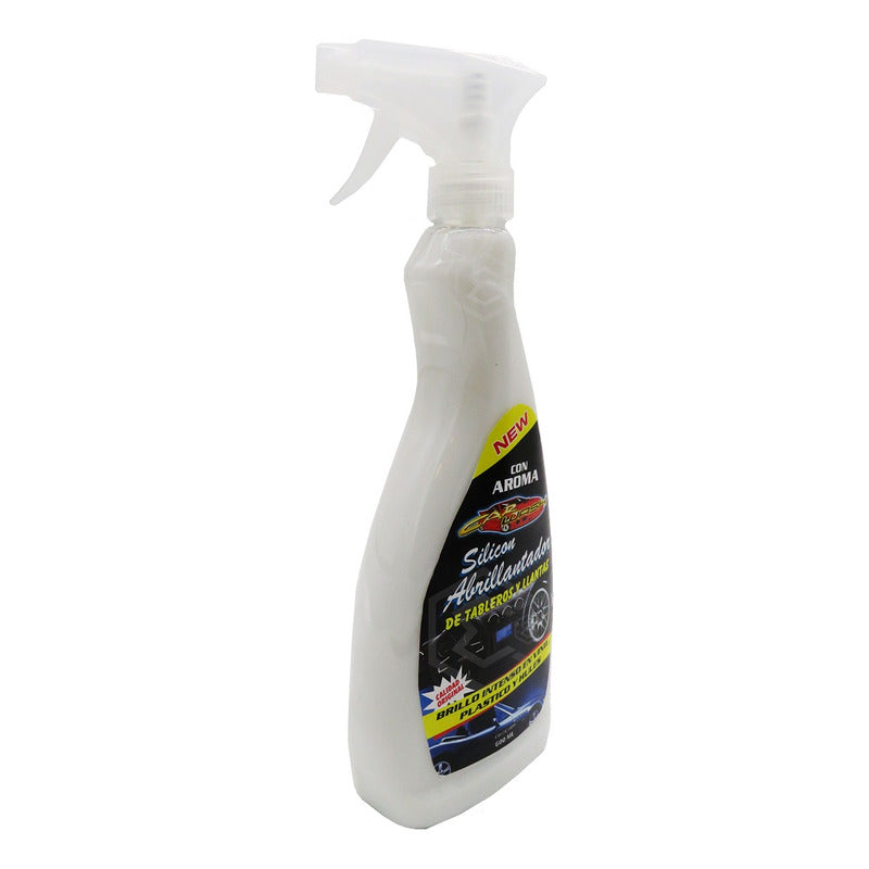 2 Silicón Abrillantador Tableros Llantas Brillo Intenso Pist Beige