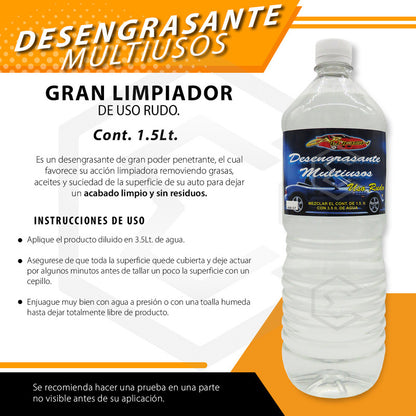 Desengrasante Gran Poder Limpiador Multiusos Para Uso Rudo