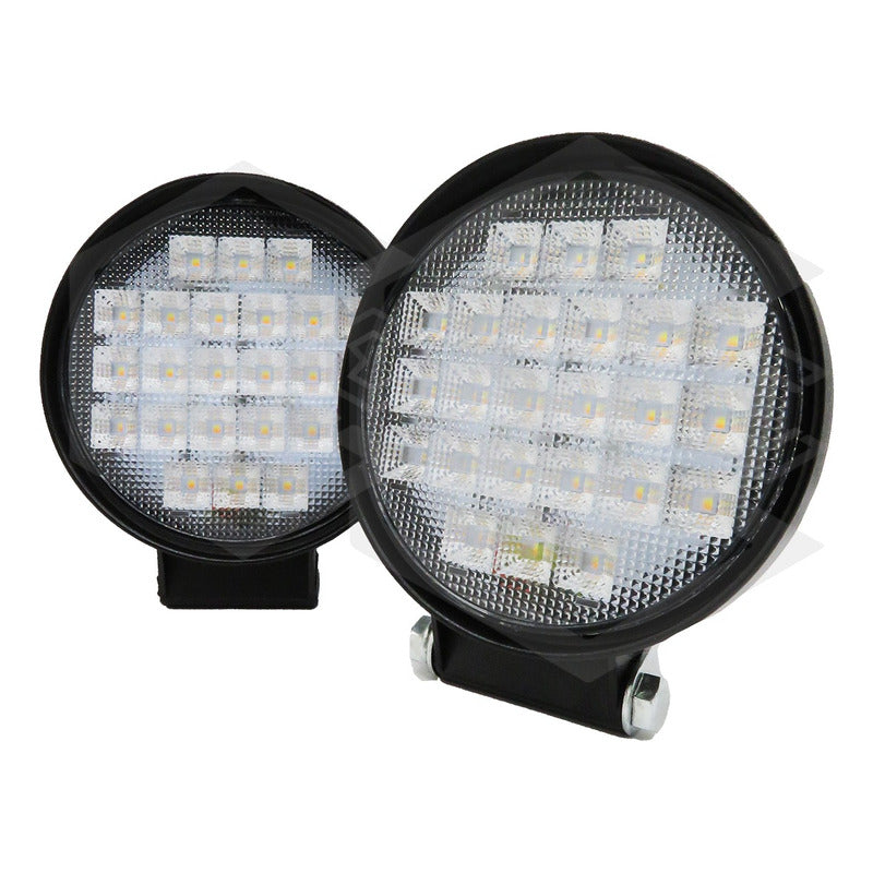 Par De Faros 24 Leds 9-30v 72w Blanco/ambar 5 Funciones