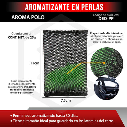 Aromatizante Para Auto Desodorante Perlas Casa Oficina 25gr