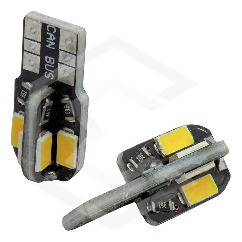 Par Focos De Pellizco 8 Led Canbus Alta Intensidad 12v