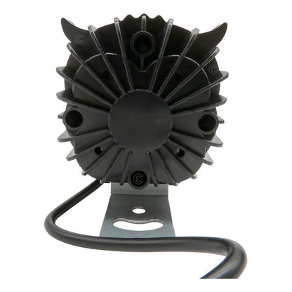 2 Faros 36 Leds Cuadrado Buho 4 Lupas Blanco-ambar 12-24v