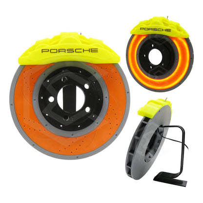 Lampara Led Disco Freno Porsche Caliper Decorativa 3d Petg