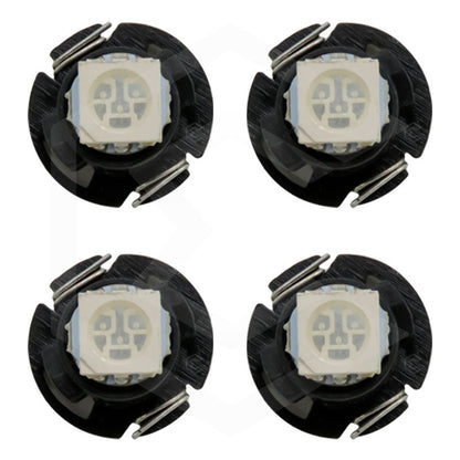 Kit 4 Focos Led T3 T4.2 T4.7 Clúster Para Tablero Fija 12v
