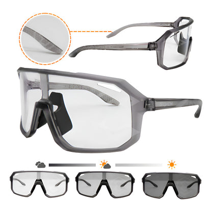 Lentes Gafas Fotocromáticas Gris Deportivas Proteccion Uv400 Gris Oscuro